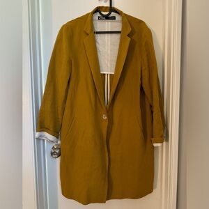 Long Linen Zara Blazer